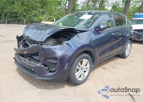 2018 Kia Sportage Lx z USA, uszkodzony, nr VIN KNDPM3AC9J7455273